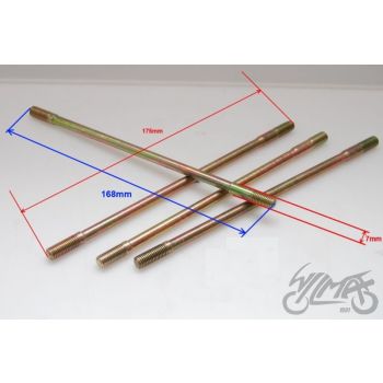 Silindri tikkpoltide komplekt