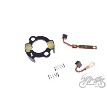 Starteri remondikomplekt, harjad + plaat - Horis. mootor 50-125cc