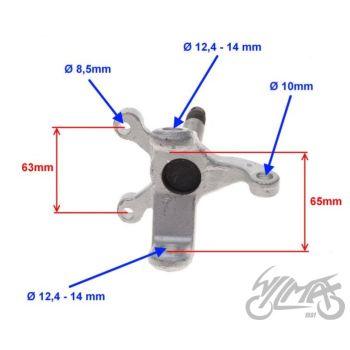 Vasakpoolne telg, ketaspidur, CVT ATV 150cc