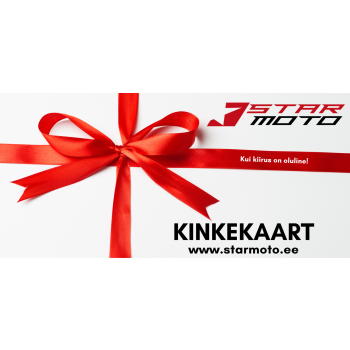 Kinkekaart Starmoto Kingitus