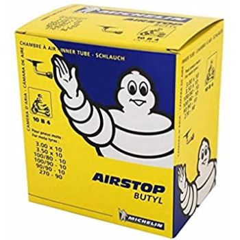 Michelin Scooter Tube 4.00-10, 4.50-10, 5.00-10, 130/90-1010CG13 VALVE  746